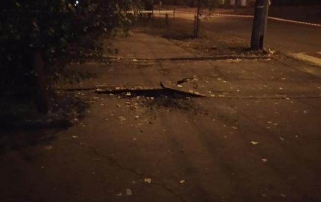 В центре Киева произошло замыкание силового кабеля