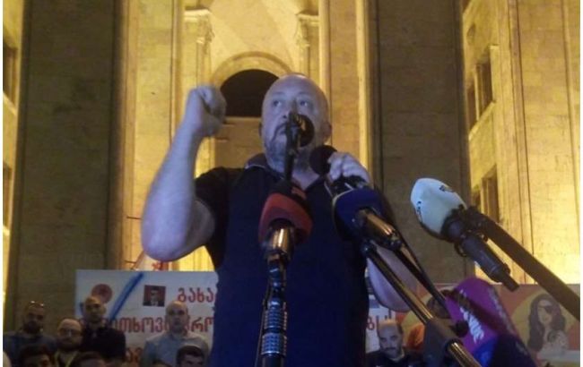 Экс-президент Грузии поддержал протестующих в Тбилиси