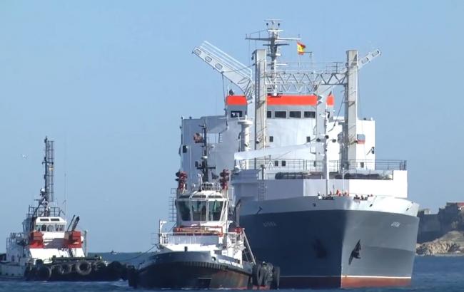 Російські військові кораблі зайшли в іспанський порт Сеута після дворічної перерви