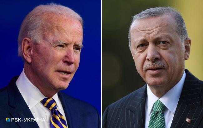 Байден обсудит с Эрдоганом Украину и РФ во время встречи: СМИ раскрыли детали
