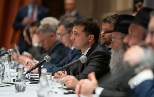 Зеленский встретился с представителями еврейских организаций США
