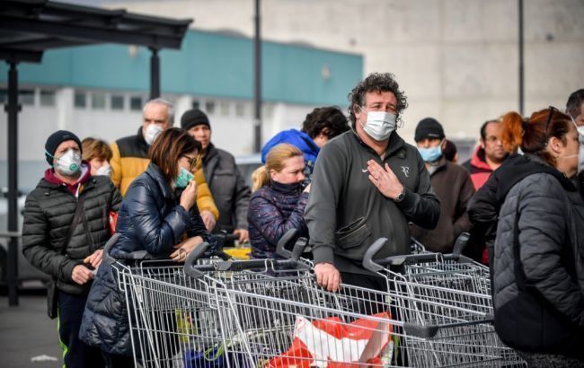 В Італії коронавірусом захворіли більше тисячі чоловік