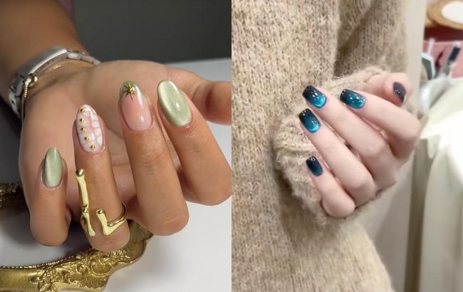 Трендовий манікюр "котяче око", який хочеться повторити: 5 стильних ідей для яскравої осені