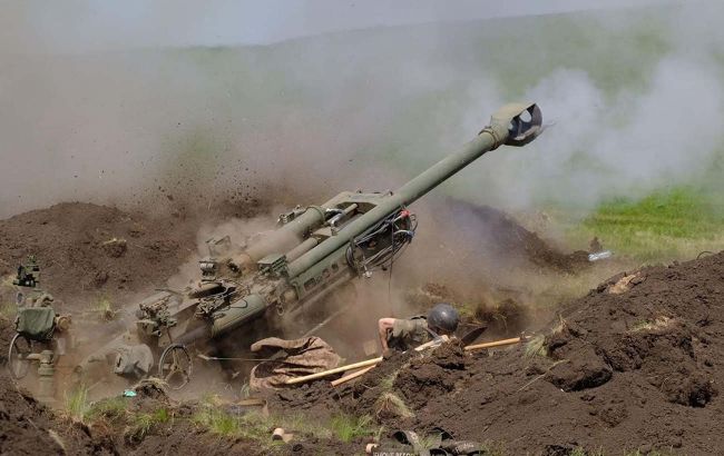 Десантники с помощью американской артиллерии уничтожили вражеские гаубицы "Акация" (видео)
