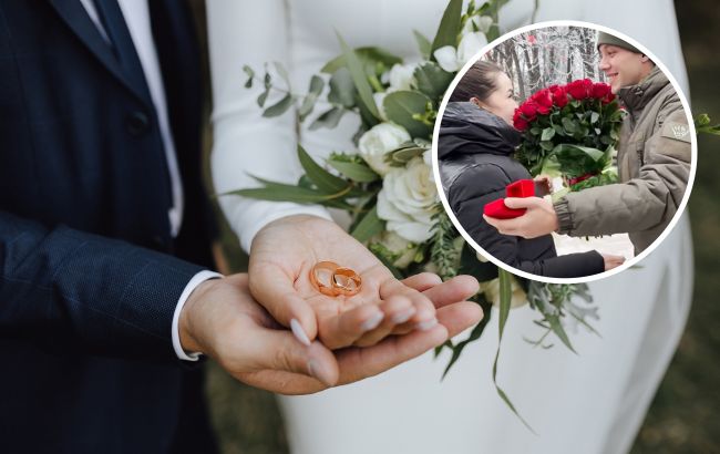 Украинский военный оригинально сделал предложение любимой, которая тоже в ВСУ: романтическое видео