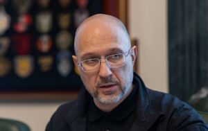 Шмигаль показав будівництво фортифікацій у Запорізькій області