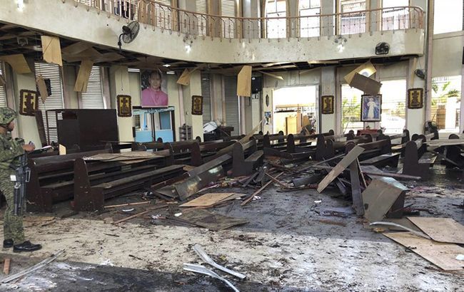 Відповідальність за вибухи в церкві на Філіппінах взяла ІД