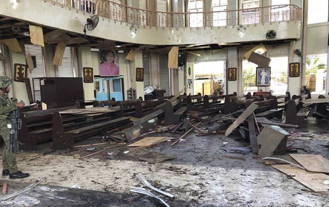 Відповідальність за вибухи в церкві на Філіппінах взяла ІД