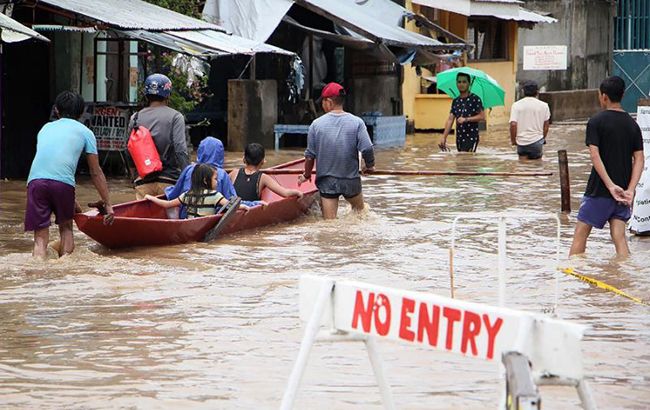 Кількість жертв шторму на Філіппінах зросла до 85