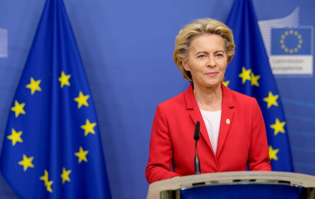 Голова Єврокомісії заявила, що переконувала Сі Цзіньпіна поговорити з Зеленським