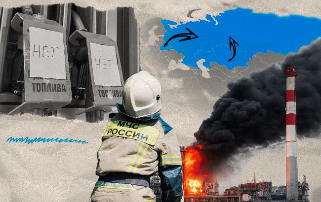 Бензинова криза в Росії. Чи зможе імпорт палива врятувати агресора?