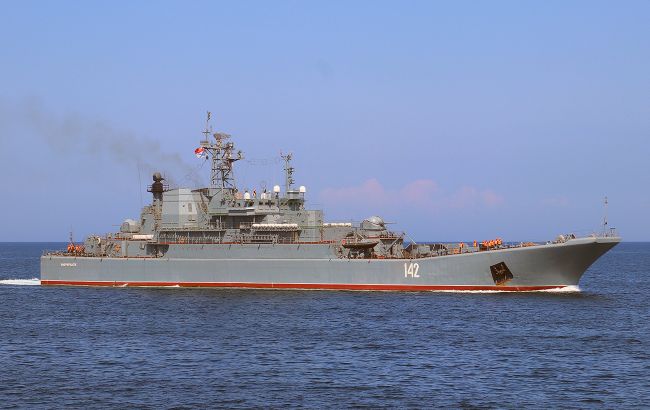 Знищення "Новочеркаська": у мережі показали супутниковий знімок затопленого корабля