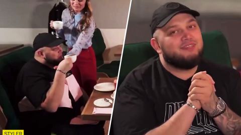 "Мені незручно матюкатися при Ользі": Фреймут спробувала навчити репера-брутала елегантно пити чай
