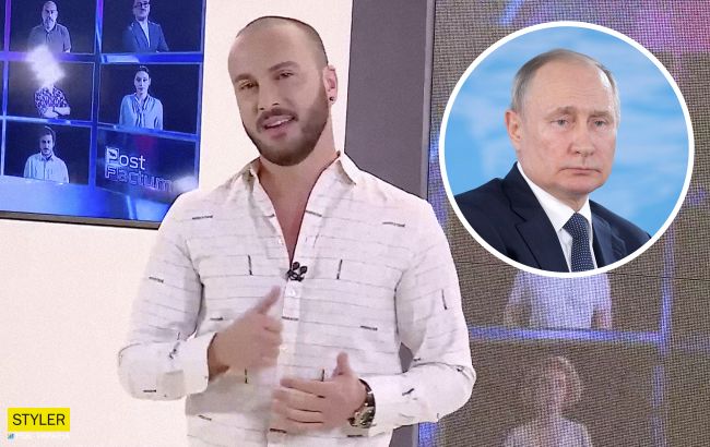 Грузинський журналіст Габунія знову образив Путіна (відео)