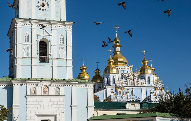 Михайлівський собор заграв дзвонами "Ой, у лузі червона калина": потужне відео