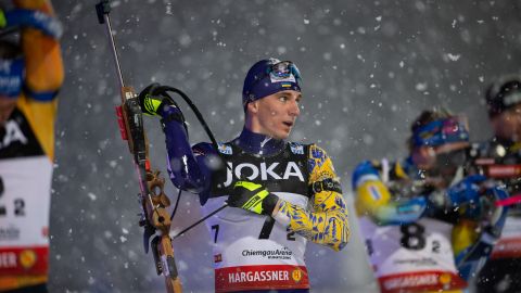 Біатлон. Українці зупинилися поблизу від подіуму в чоловічій естафеті Рупольдингу