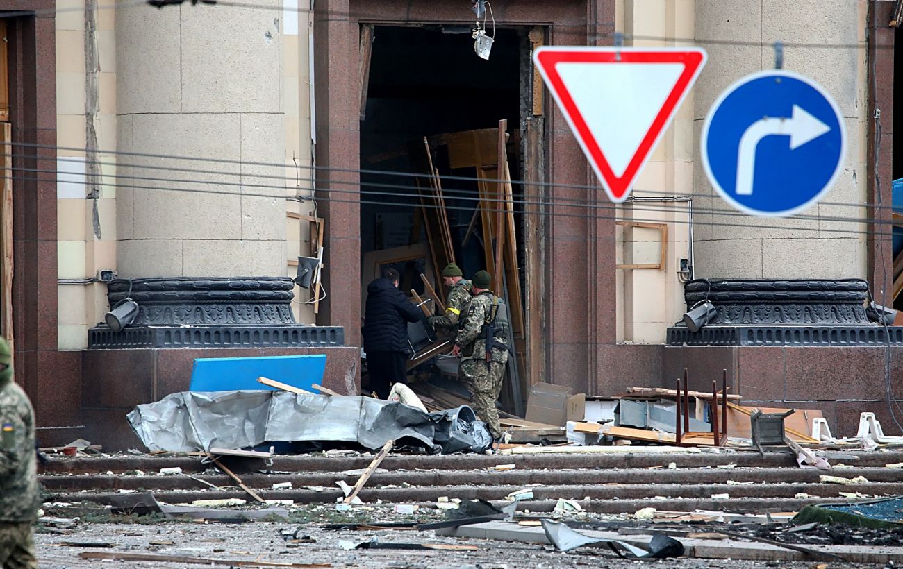 Украинские войска перешли в контрнаступление в Харьковской области ...