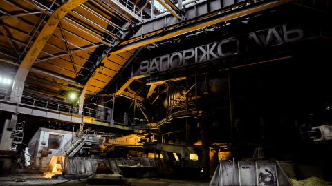 "Запорожсталь" остановил работу из-за массированного удара России по энергетике