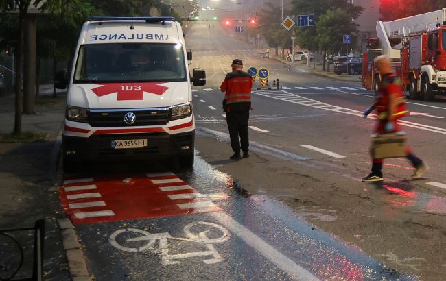 Атака дронов: в двух районах Киева есть пострадавшие