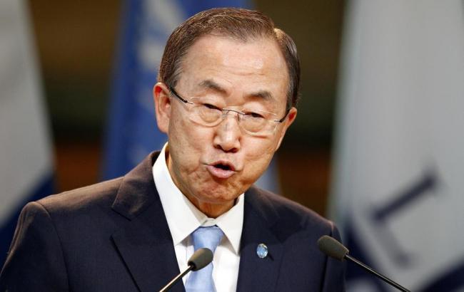 В ООН відредагували мову Пан Гі Муна після скарги постпреда України