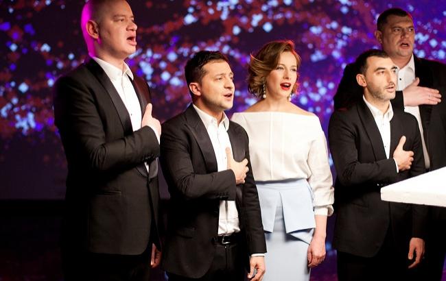 Зеленский, Джамала и паралимпийцы исполнили гимн Украины