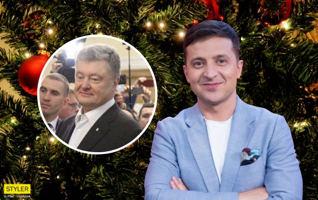 Зеленский и Порошенко поздравят украинцев с Новым годом: кого и где слушать