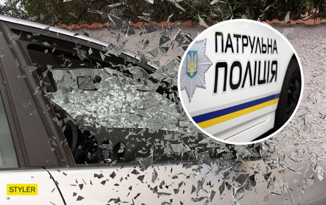 Бросали кирпичи в авто: беспредел малолеток в Харькове показали на видео