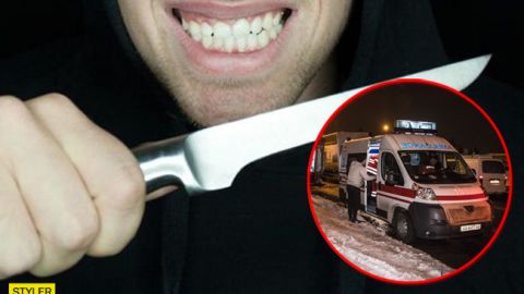 В Виннице мужчина перерезал себе горло на глазах у людей