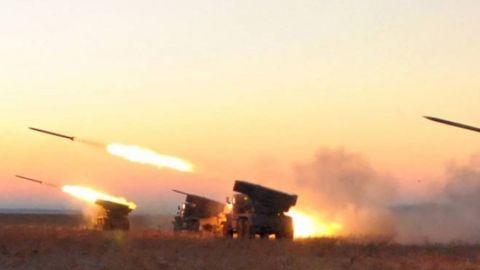 Оккупанты обстреляли из "Градов" два села Днепропетровской области