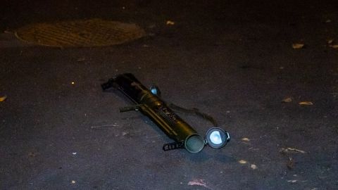У Львові виявили гранатомет біля входу в готель
