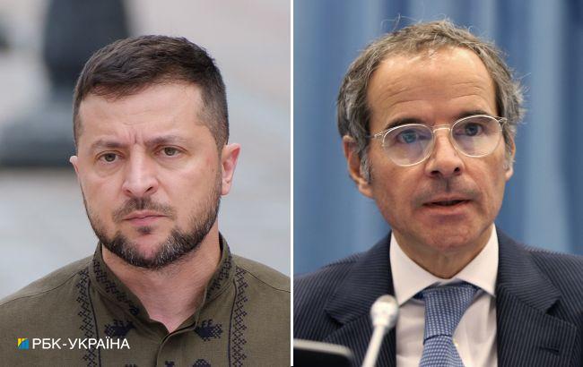 Зеленский обсудил с Гросси шаги для минимизации рисков аварии на ЗАЭС