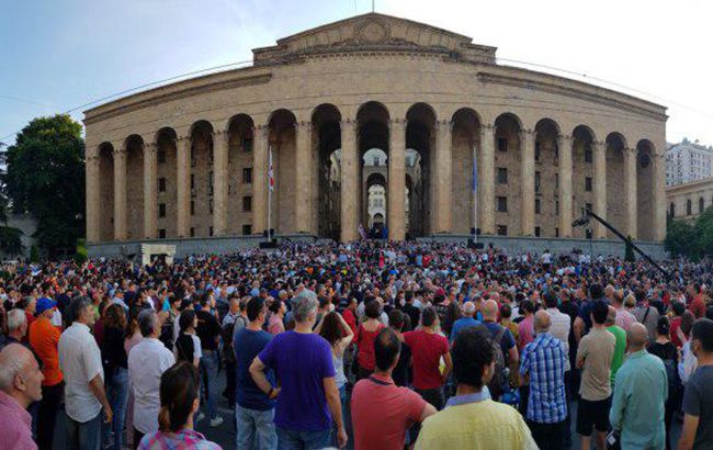 У Грузії почалася нова хвиля протесту