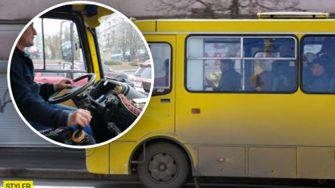 В Киеве маршрутчик цинично унижает женщин из АТО: фото "героя"