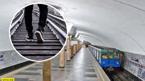 У Харкові хлопець стрибнув на рейки та паралізував роботу метро (відео)