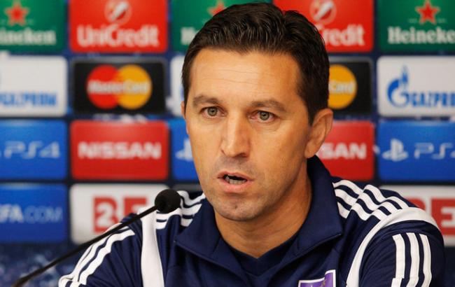 Шахтер - Андерлехт: Тренер бельгийцев рассчитывает на победу