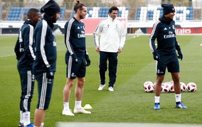 В.о. головного тренера "Реала" Соларі провів перше тренування