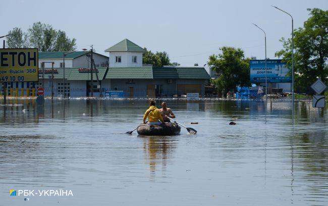 Будьте обережні. Окупанти запустили нову ІПСО на затоплених через підрив ГЕС територіях