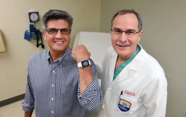 Часы Apple спасли мужчину от сердечного приступа