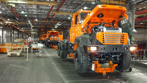 КрАЗ хочет выпускать электрические грузовики