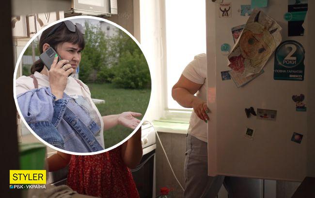 На фоне украинского холодильника: сестра мертвого оккупанта жалуется, что не может получить компенсацию
