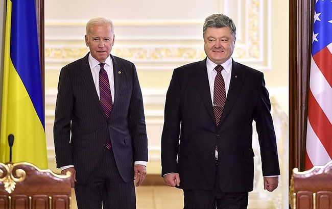 Визит Байдена в Украину: полный текст речи президента Петра Порошенко