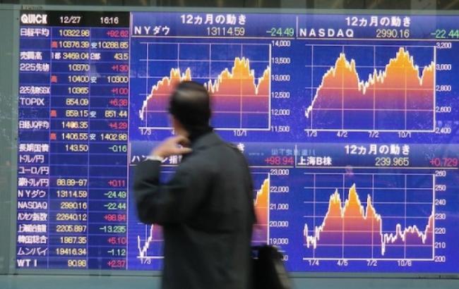 Фондовий ринок Китаю закрився падінням в понеділок