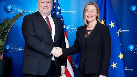 Могеріні і Помпео обговорили ситуацію в Україні