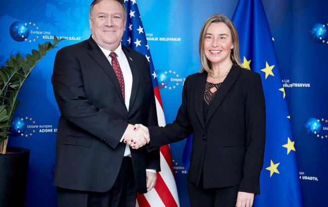 Могеріні і Помпео обговорили ситуацію в Україні