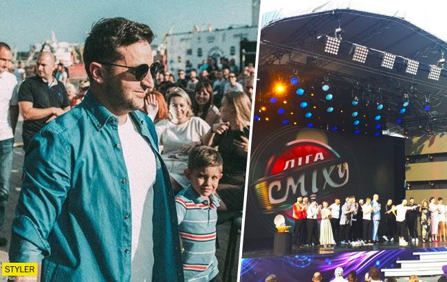 Зеленський вперше вийшов у світ з сином: з'явилися нові фото з "Ліги сміху"