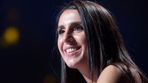 Джамала пыталась скрыть животик на допремьерном показе фильма (фото)