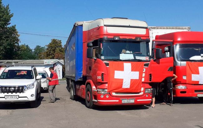 Швейцария доставила 2,3 тысячи тонны гуманитарной помощи на Донбасс