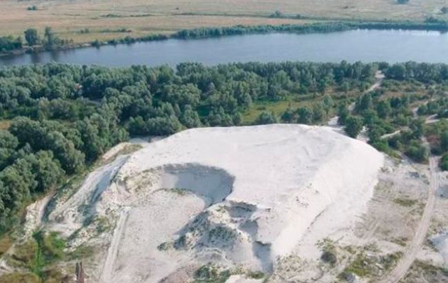В Киевской области разоблачили незаконную добычу ископаемых. Более 342 млн гривен убытков
