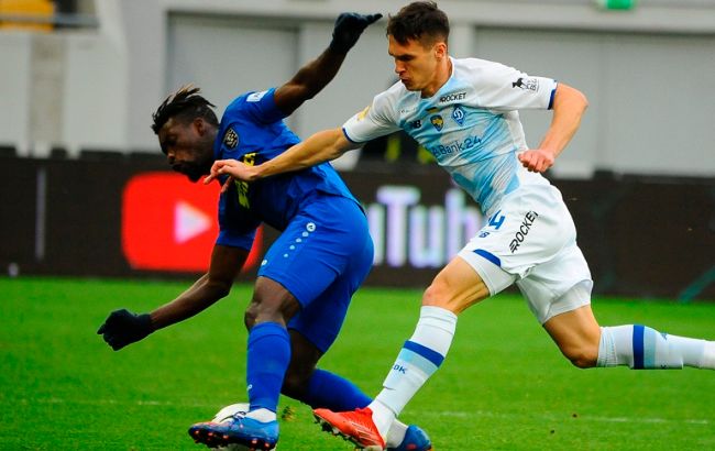 "Динамо" в рамках УПЛ разгромило "Львов" в матче с пятью голами