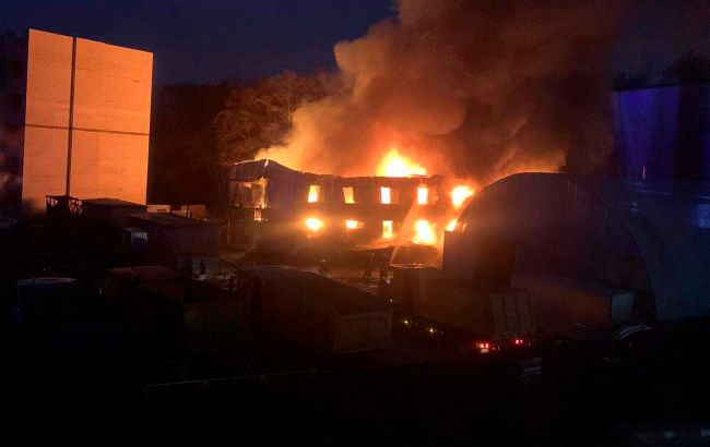 В Ірпені сталася масштабна пожежа